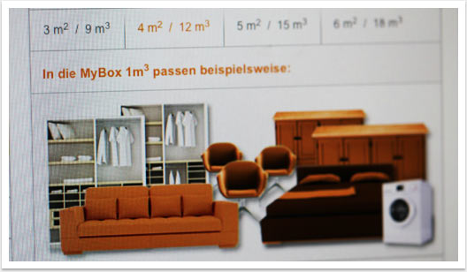 B2C Website in CMS e.sy Webdesign für My Box by bgp e.media - Beispiele