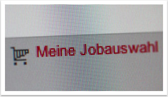 E-Recruiting-Lösungen für Veolia by bgp e.media - Jobauswahl closeup