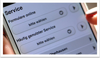 Lokales Webdesign, Web-Entwicklung & CMS Systeme für die Stadt Oberhausen by bgp e.media - Mobile Services