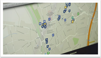 Responsives Webdesign für die Sterkrade Fronleichnamskirmes by bgp e.media - Map Detail