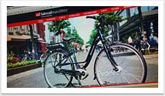 B2C Internetauftritt für Vsf Fahrradmanufaktur by bgp e.media - Einstiegsseite Pedelec