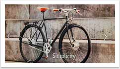 B2C Internetauftritt für Vsf Fahrradmanufaktur by bgp e.media - Einstiegsseite Simplicity 
