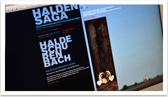 Design und Funktion in Typo3 für die Ruhr.2010 GmbH Heldensaga Website by bgp e.media - Halde Schurenbach