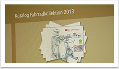 B2C Internetauftritt für Vsf Fahrradmanufaktur by bgp e.media - Teaser Katalog Fahrradkollektion 2013 