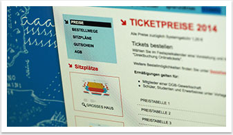 Ruhrfestspiele Website & Design 