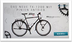 CRM als Online-Marketing- und Vertriebslösung für die Cycle Union B2B Portal by bgp e.media - Sliderdetail