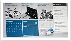 CRM als Online-Marketing- und Vertriebslösung für die Cycle Union B2B Portal by bgp e.media - Kacheln