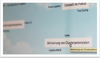Webdesign und CMS für EffizienzCluster Logistik Ruhr by bgp e.media - Cluster