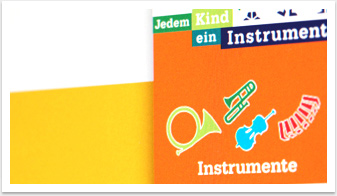 Barrierefreier Internetauftritt Webdesign für Jedem Kind ein Instrument by bgp e.media - Instrumente