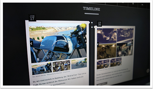 Kreidler Motorfahrzeuge wild and free Tour 2016 Microsite Webdesign Screendesign by bgp emedia 01