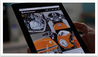 Mobiles Webdesign für Kreidler Motorrad | by bgp e.media - Bildergalerie